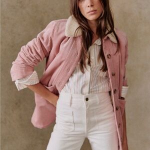 Sezane Will Jacket in Rosewood